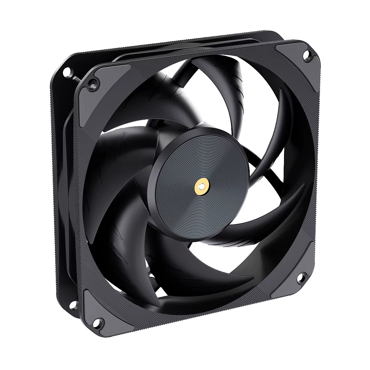 T20 120Mm 4Pin PWM Silent Fan, High-Performance 2500RPM Low Noise Cooling Fans for Cpu/Gaming PC & Water Cooling Radiator